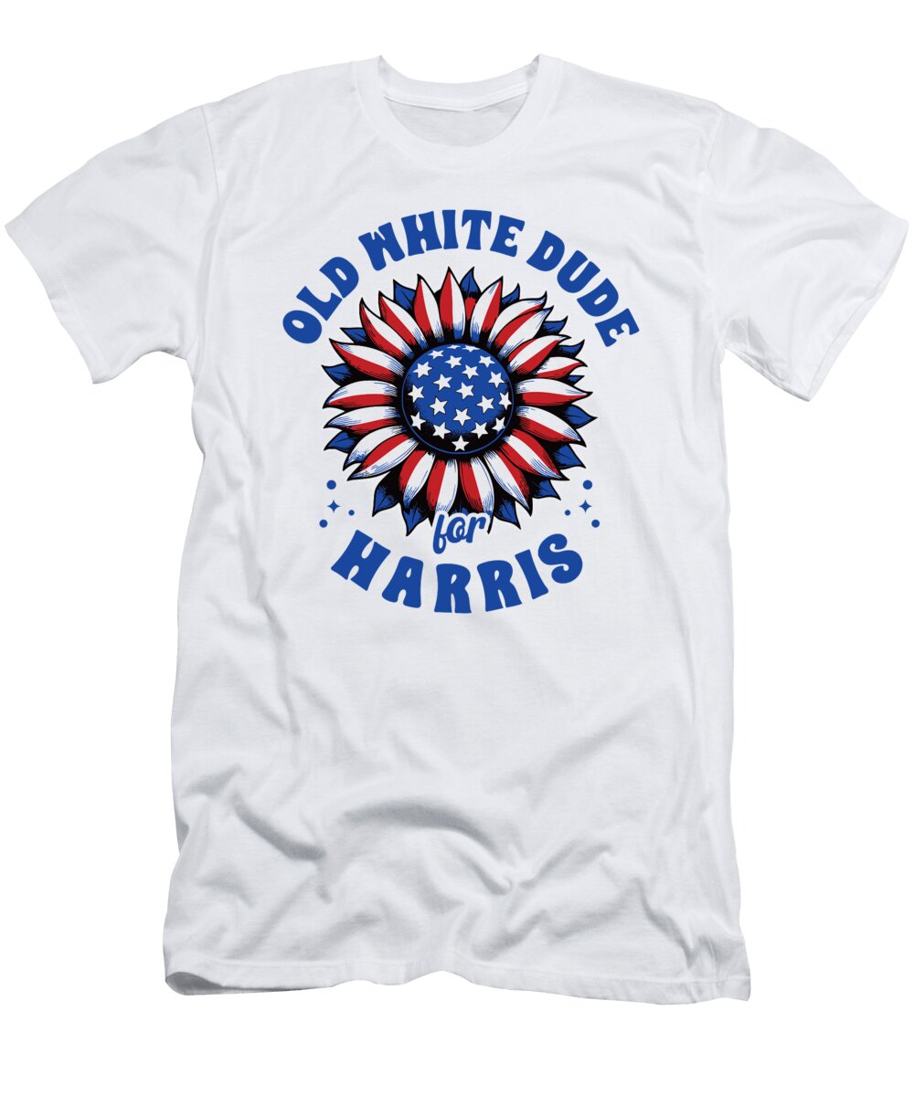 1 Old White Dude for Kamala Harris 2024 Me T-Shirt