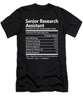 Senior Research Assistant Nutrition Factors Gift Item Shi Hu Kang T-Shirt